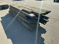 Pakket hardhout vlonderplanken diverse (azobé) - afbeelding 3 van  4