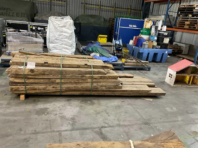 Pakket oud eiken delen - afbeelding 2 van  7