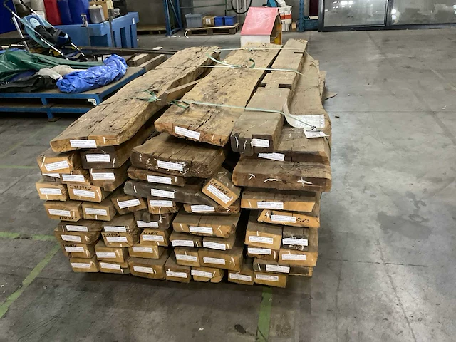 Pakket oud eiken delen - afbeelding 6 van  7