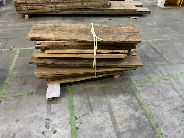 Pakket oud eiken delen - afbeelding 2 van  6