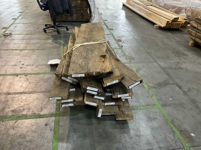 Pakket oud eiken delen - afbeelding 4 van  6
