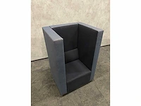 Palau bricks - akoestische fauteuil - exclusieve stoffering - afbeelding 9 van  11