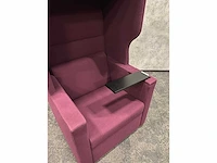 Palau tank - akoestische belstoel met uitschuiftafel - afbeelding 5 van  14