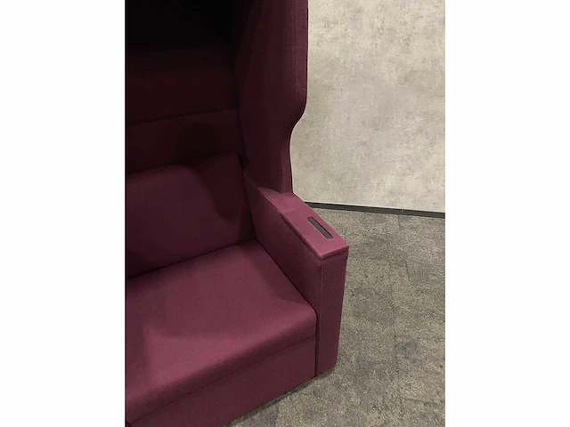 Palau tank - akoestische belstoel met uitschuiftafel - afbeelding 4 van  14