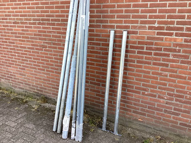 Palen voor spiegel bevestiging (8x) - afbeelding 3 van  5
