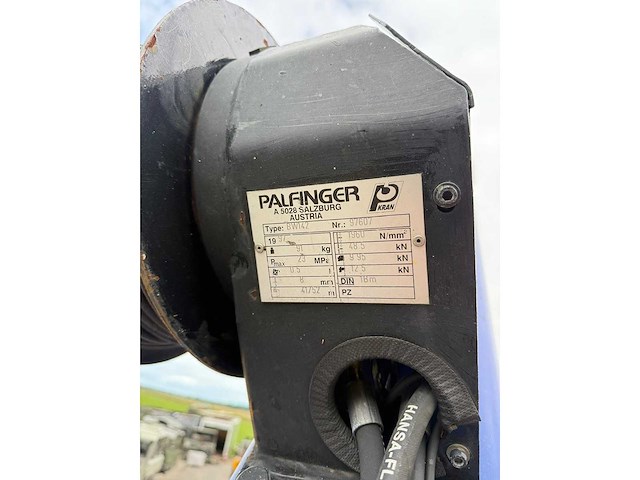 Palfinger - bw142 - vrachtwagenkraan - afbeelding 3 van  10