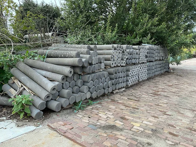Palisadepalen met inkeping (300x) - afbeelding 1 van  9