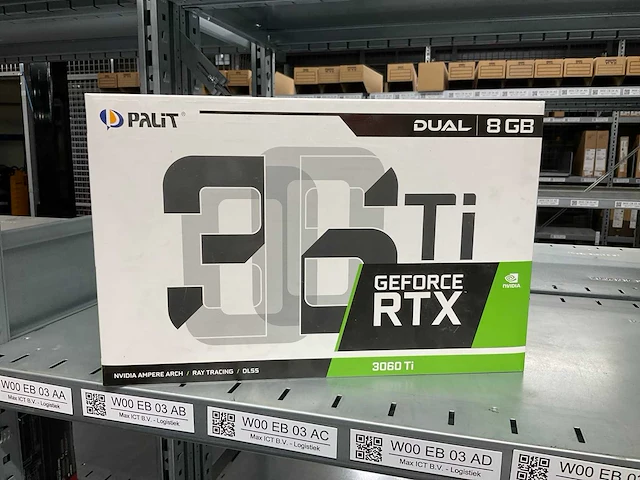 Palit geforce rtx 3060ti videokaart - afbeelding 1 van  3