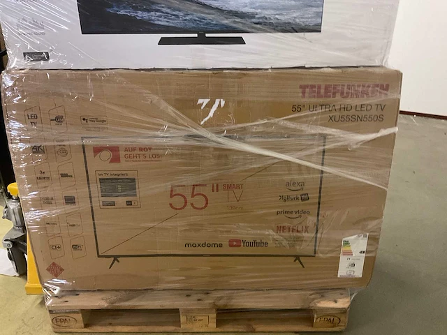 Pallet - 55 inch - television (6x) - afbeelding 9 van  19