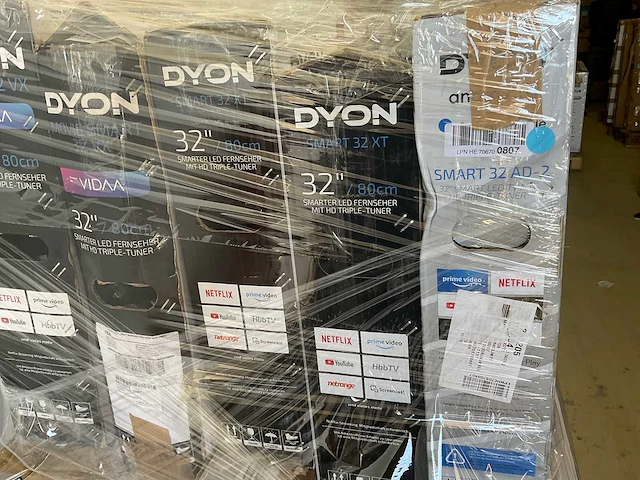 Pallet - dyon - television (10x) - afbeelding 10 van  15