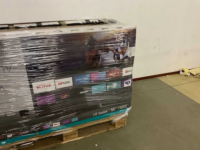 Pallet - hisense - 55 inch - television (5x) - afbeelding 12 van  17