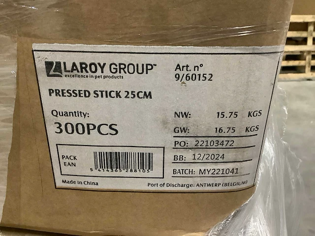 Pallet - hondensnacks - 1031items - afbeelding 10 van  12