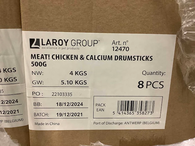 Pallet - hondensnacks - 2080items - afbeelding 2 van  6