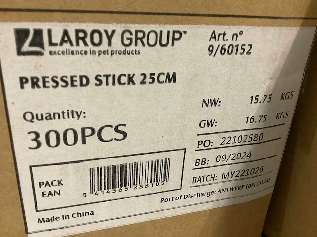 Pallet - hondensnacks - 2252items - afbeelding 6 van  7
