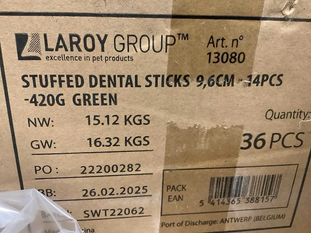 Pallet - hondensnacks - 2924items - afbeelding 4 van  7