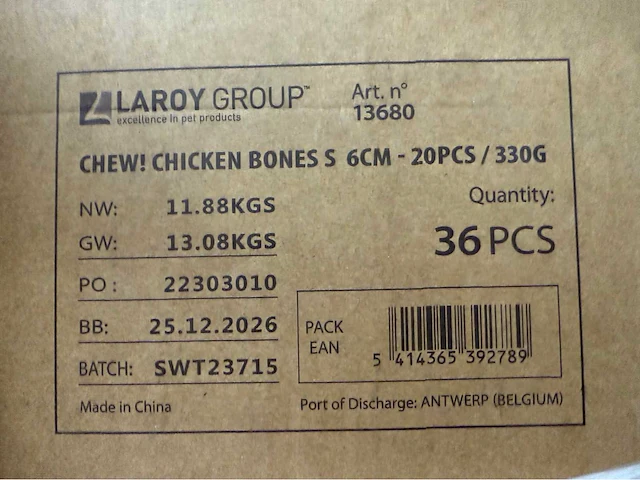 Pallet - hondensnacks - 374 items - afbeelding 6 van  7