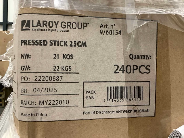 Pallet - hondensnacks - 3912items - afbeelding 6 van  7