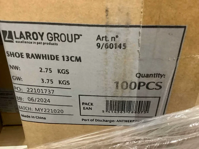 Pallet - hondensnacks - 4020items - afbeelding 2 van  5