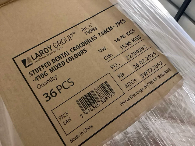 Pallet - hondensnacks - 640items - afbeelding 2 van  7