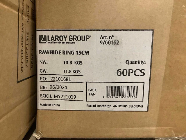 Pallet - hondensnacks - 640items - afbeelding 4 van  7