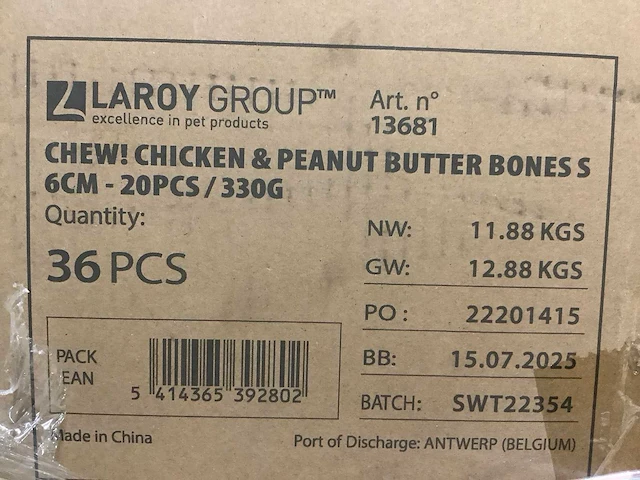 Pallet - hondensnacks - 784items - afbeelding 4 van  5