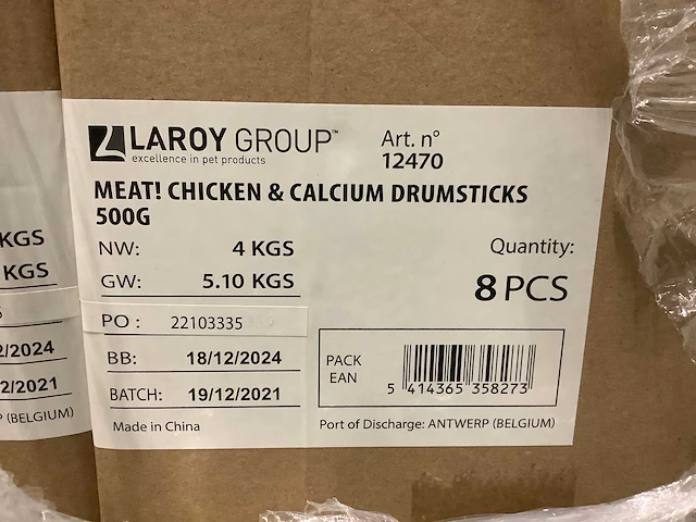 Pallet - hondensnacks - 840items - afbeelding 2 van  6