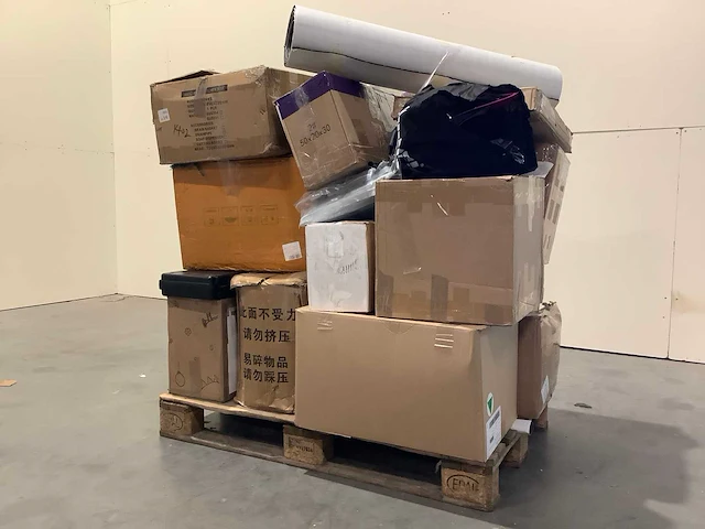 Pallet - huishoudelijk - retourgoederen - afbeelding 1 van  26