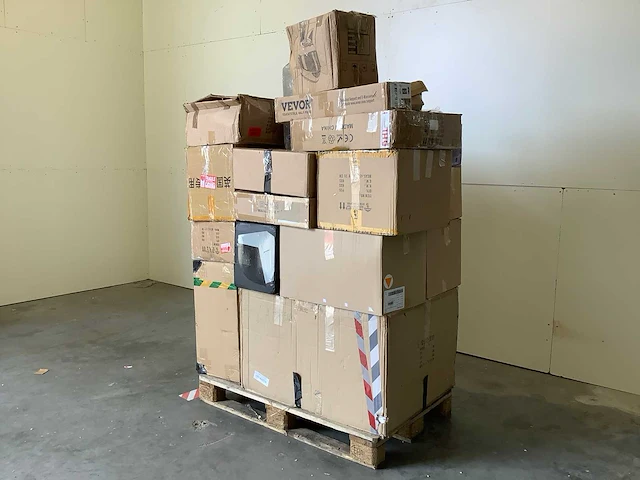 Pallet - huishoudelijk - retourgoederen - afbeelding 1 van  21