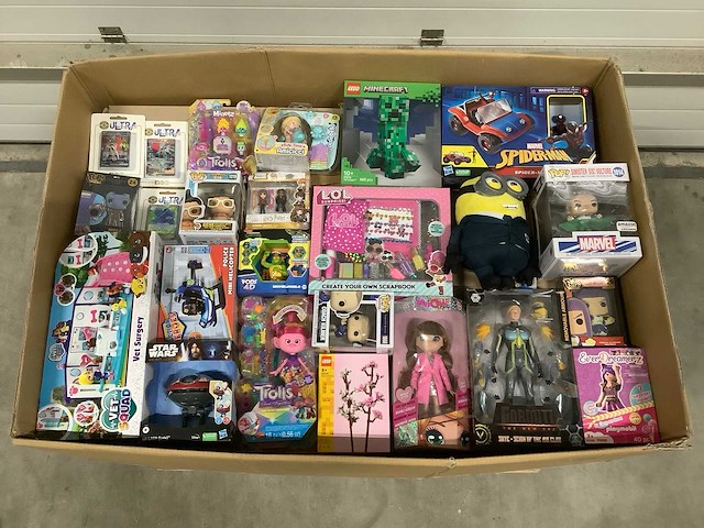 Pallet - overstock / new - speelgoed - 160 items - afbeelding 1 van  8