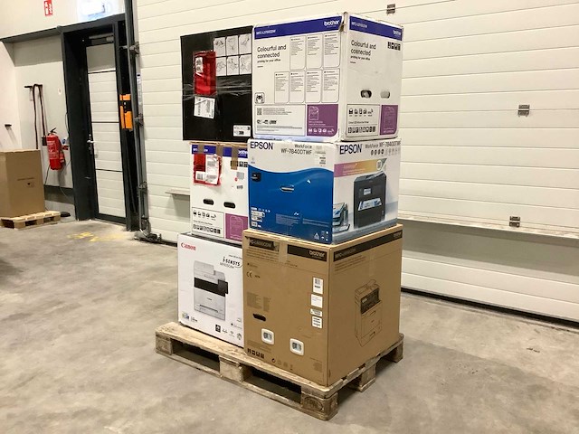 Pallet - printer & scanner - afbeelding 1 van  10