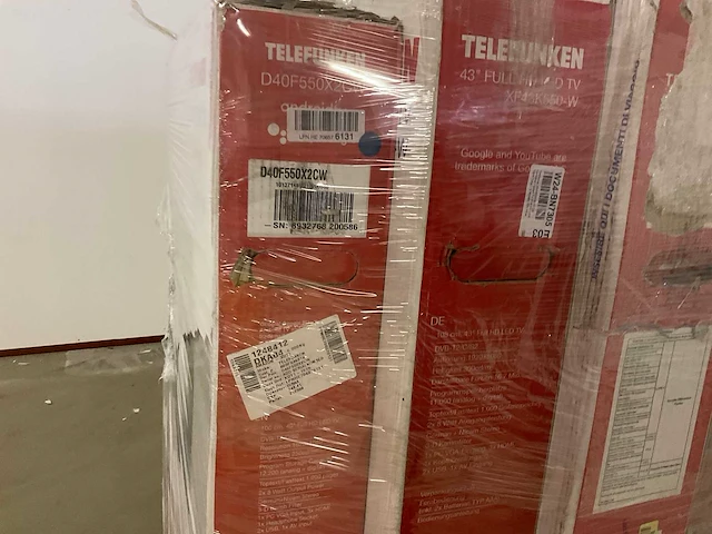 Pallet - telefunken - 43 inch - television (10x) - afbeelding 7 van  22