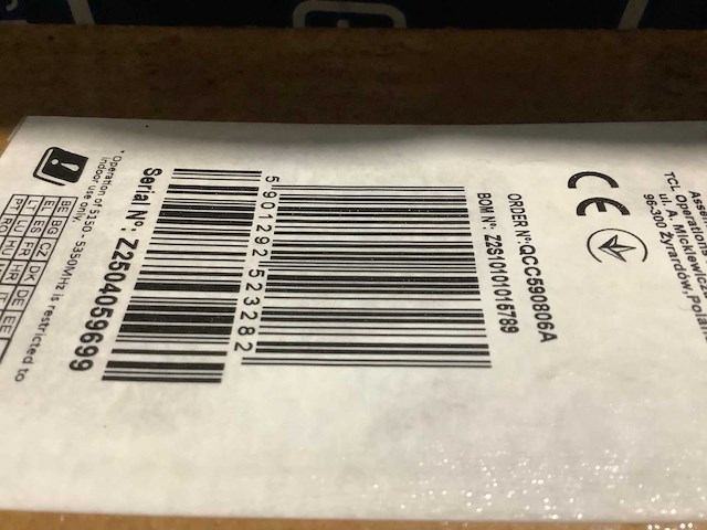 Pallet - televisie retourgoederen - 4 items - afbeelding 4 van  6