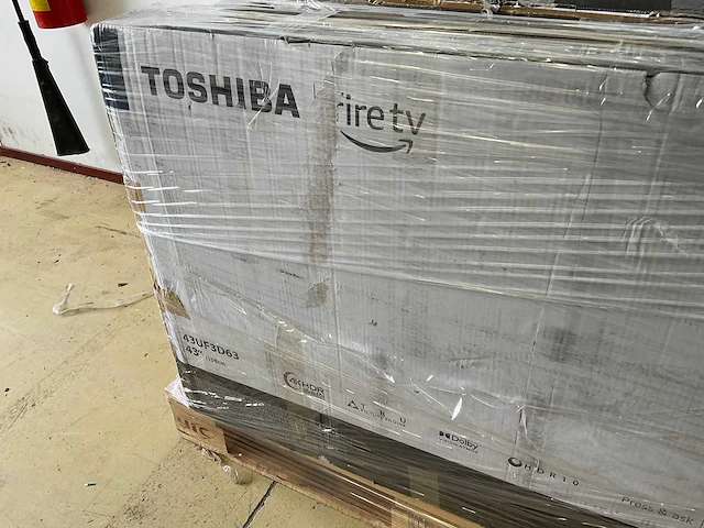 Pallet - toshiba - 43 inch - television (5x) - afbeelding 3 van  19