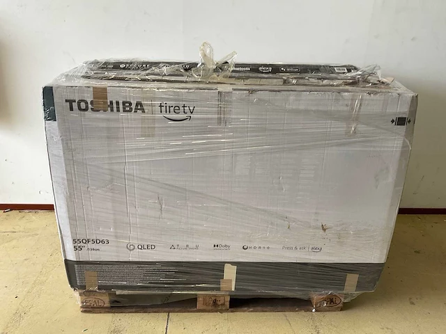 Pallet - toshiba - 55 inch - television (5x) - afbeelding 16 van  16