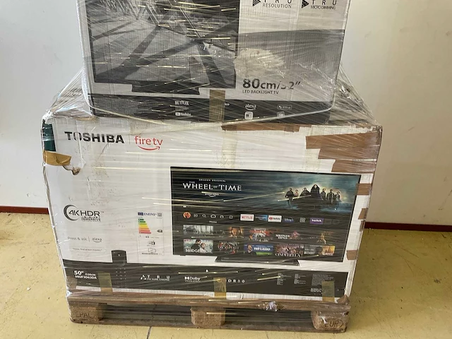 Pallet - toshiba - television (9x) - afbeelding 6 van  22