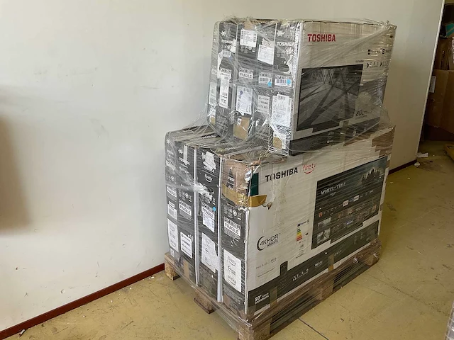 Pallet - toshiba - television (9x) - afbeelding 1 van  22