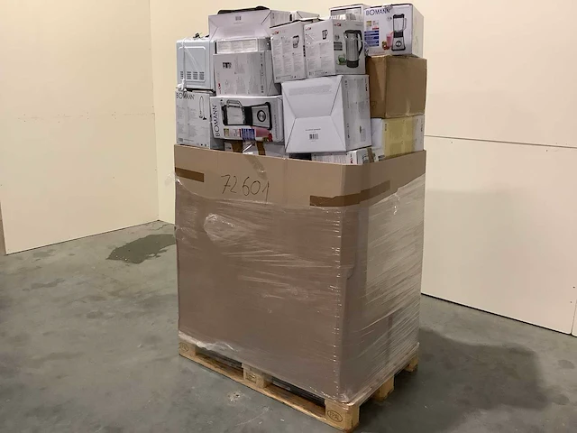 Pallet a-merk elektronica retourgoederen - afbeelding 1 van  6