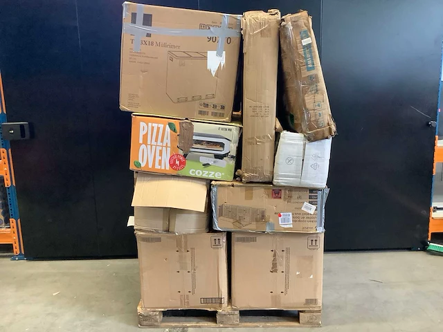 Pallet a-merk retourgoederen - 10 items - afbeelding 1 van  5