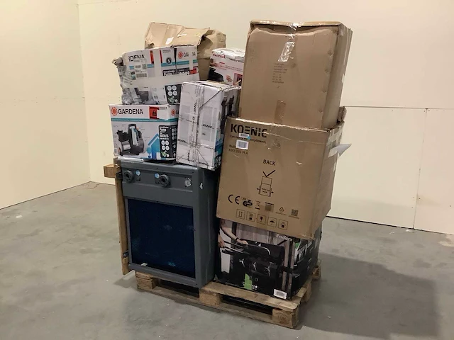 Pallet a-merk retourgoederen - 12 items - afbeelding 1 van  8