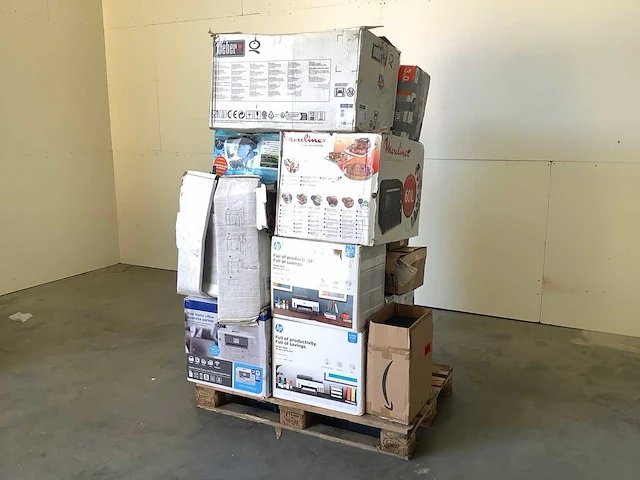 Pallet a-merk retourgoederen - 16 items - afbeelding 1 van  10