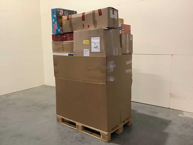 Pallet a-merk retourgoederen - 18 items - afbeelding 1 van  9