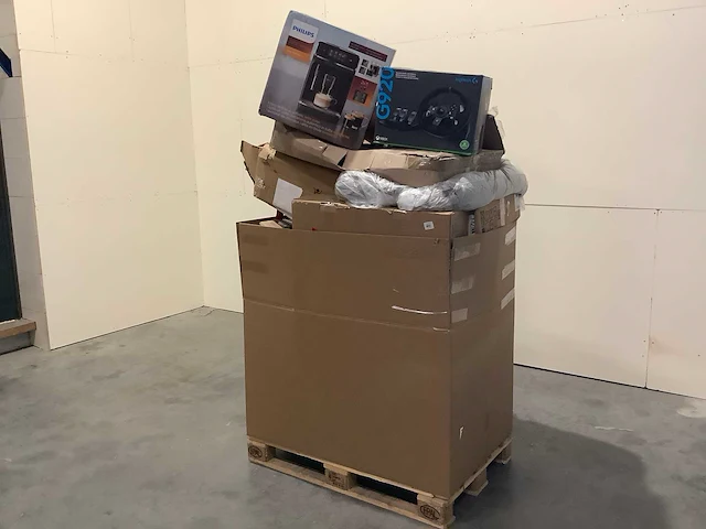 Pallet a-merk retourgoederen - 19 items - afbeelding 1 van  8