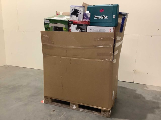 Pallet a-merk retourgoederen - 21 items - afbeelding 1 van  8