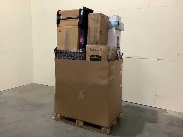 Pallet a-merk retourgoederen - 22 items - afbeelding 1 van  8