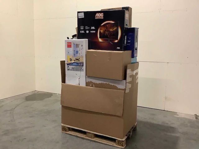 Pallet a-merk retourgoederen - 24 items - afbeelding 1 van  9