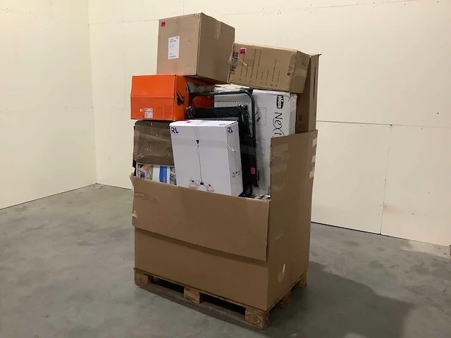 Pallet a-merk retourgoederen - 25 items - afbeelding 1 van  7