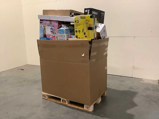 Pallet a-merk retourgoederen - 28 items - afbeelding 1 van  6