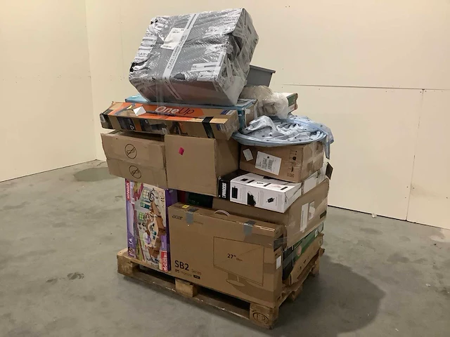 Pallet a-merk retourgoederen - 28 items - afbeelding 1 van  10