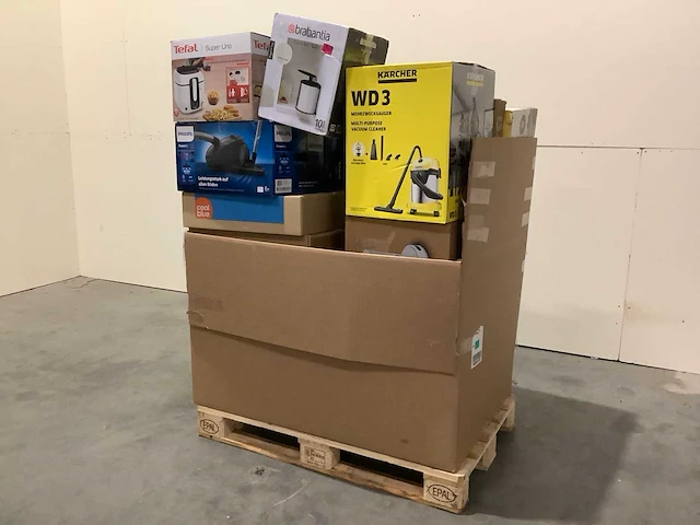 Pallet a-merk retourgoederen - 29 items - afbeelding 1 van  8