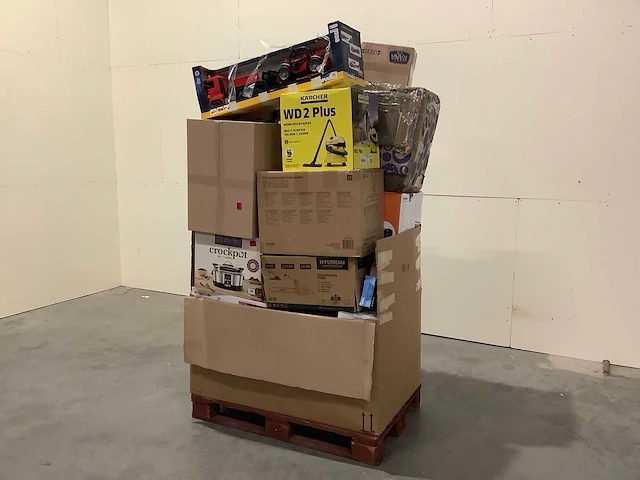 Pallet a-merk retourgoederen - 29 items - afbeelding 1 van  8